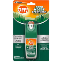 OFF! Sportsmen Deep Woods Insect Repellent 1, 98.25% DEET, Spray Pump