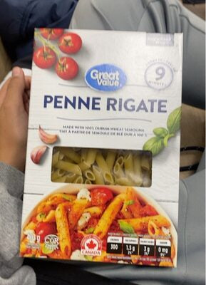 Penne rigate - Great Value 410g DLC: 29-MAR25