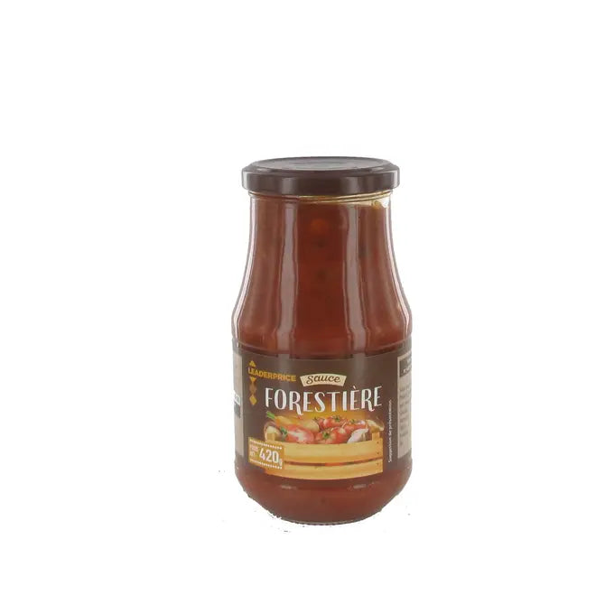 Sauce forestière Leader Price 420g DLC: 31-DEC25