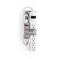 
              PS09S, 6 Outlet Power Strip with Surge Protection
            