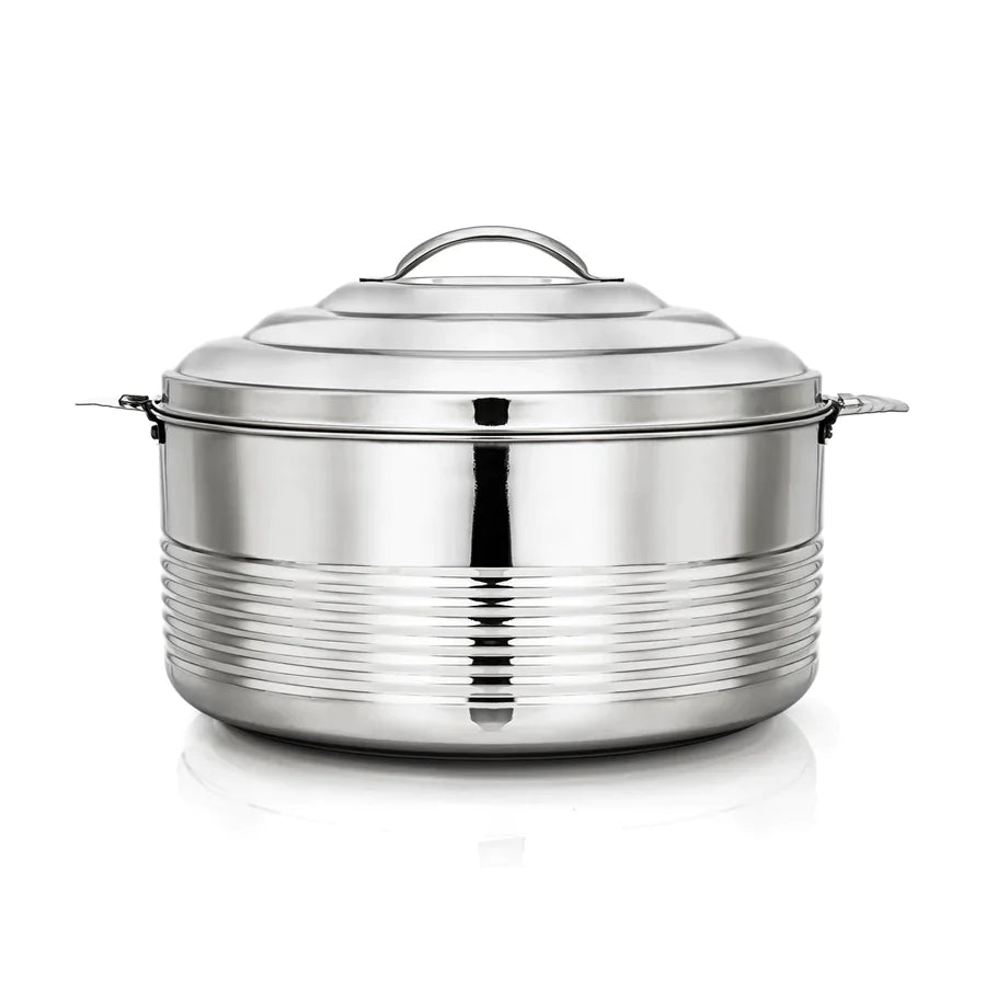 Almarjan 5000mL Casa Collection Stainless Steel Hot Pot Silver - STS0290335