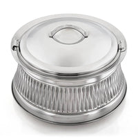 
              Almarjan 32 CM Haris Collection Stainless Steel Hot Pot Silver - H20P6
            