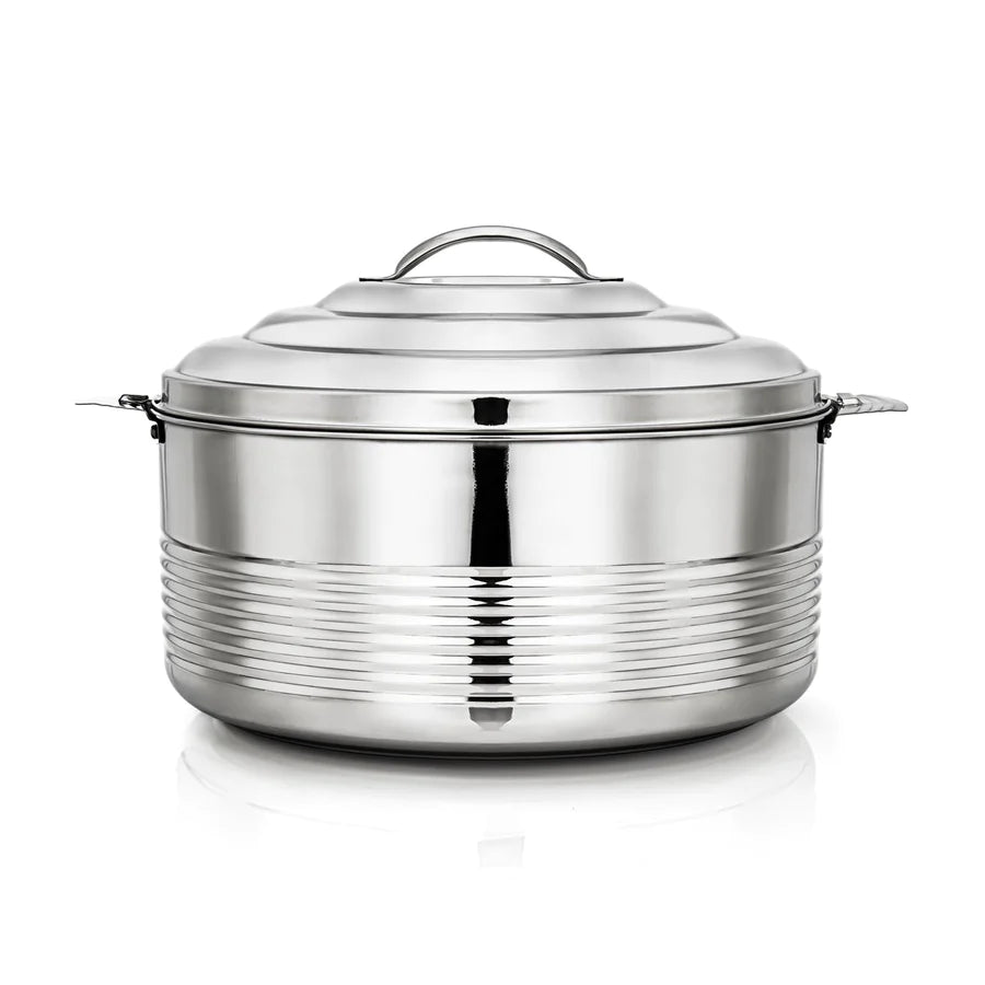 Almarjan 8000mL Casa Collection Stainless Steel Hot Pot Silver - STS0290428