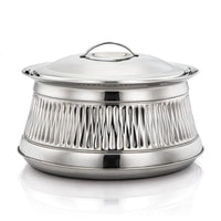 
              Almarjan 32 CM Haris Collection Stainless Steel Hot Pot Silver - H20P6
            