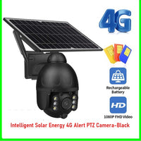 Intelligent Solar Energy Alert PTZ Camera