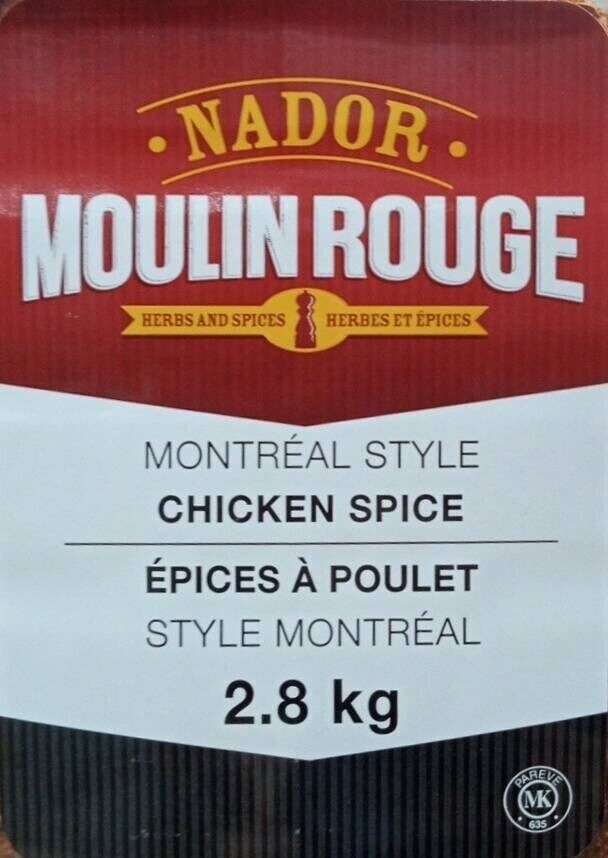 Chicken Spice ( Épicé À Poulet 2.8kg ) DLC: 23-SEPT25