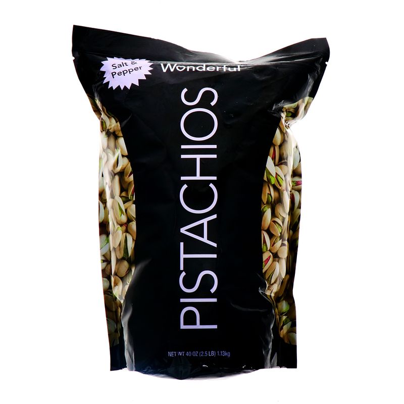 Pistacho Wonderful Con Sal Y Pimienta 40 Oz (1.13 Kg) DLC: Avril25