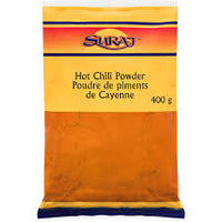 Suraj Hot Chili Poudre 400g DLC: 09-FEV24