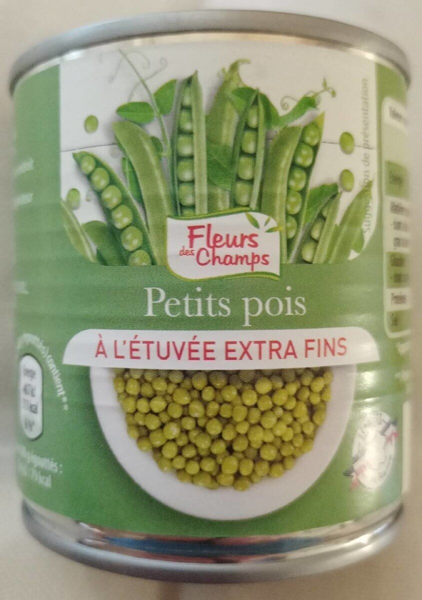 Petits Pois à l'Étuvé Extra Fins -800g DLC: 30-JUIN27