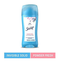 Secret Invisible Solid Deodorant, Powder Fresh 59g