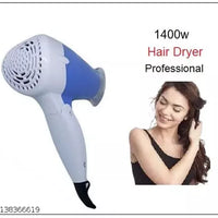 Sèche-cheveux professionnel 1400w pour soins capillaires hydratants, sèche-cheveux lisse et brillant pour femmes