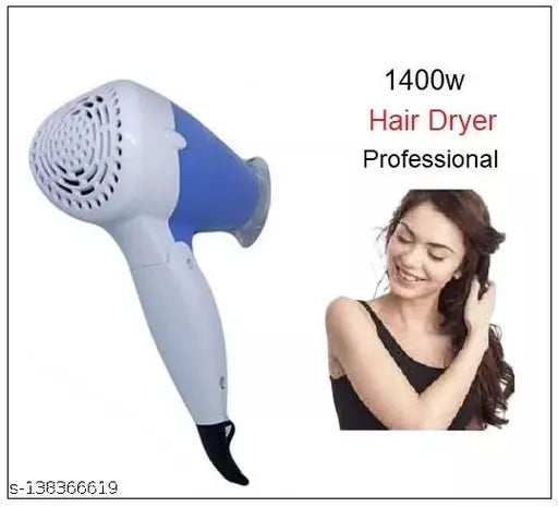 Sèche-cheveux professionnel 1400w pour soins capillaires hydratants, sèche-cheveux lisse et brillant pour femmes