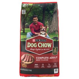 Dog Chow Beef 48 LB DLC: FEV25