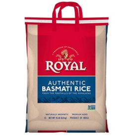 Royal Basmati Rice (20 lbs.) DLC: MARS25