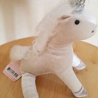 Velvet fabric Unicorn Ornament White - Wondershop&