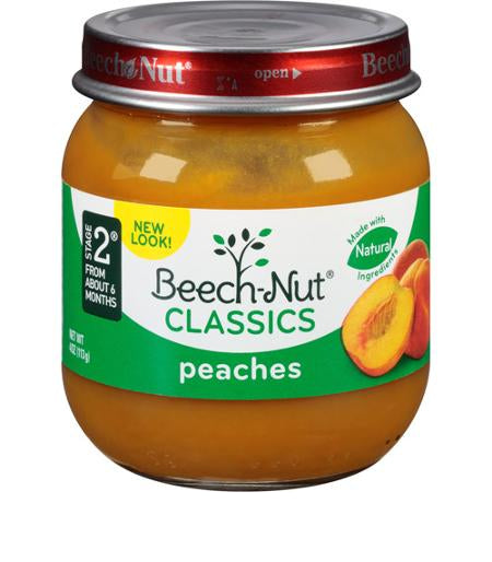 Beechnut Peaches 10/4 Oz 4Oz