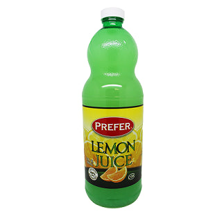 Prefer Lemon Juice 12/33 .5 Oz 33Oz / 12Pk