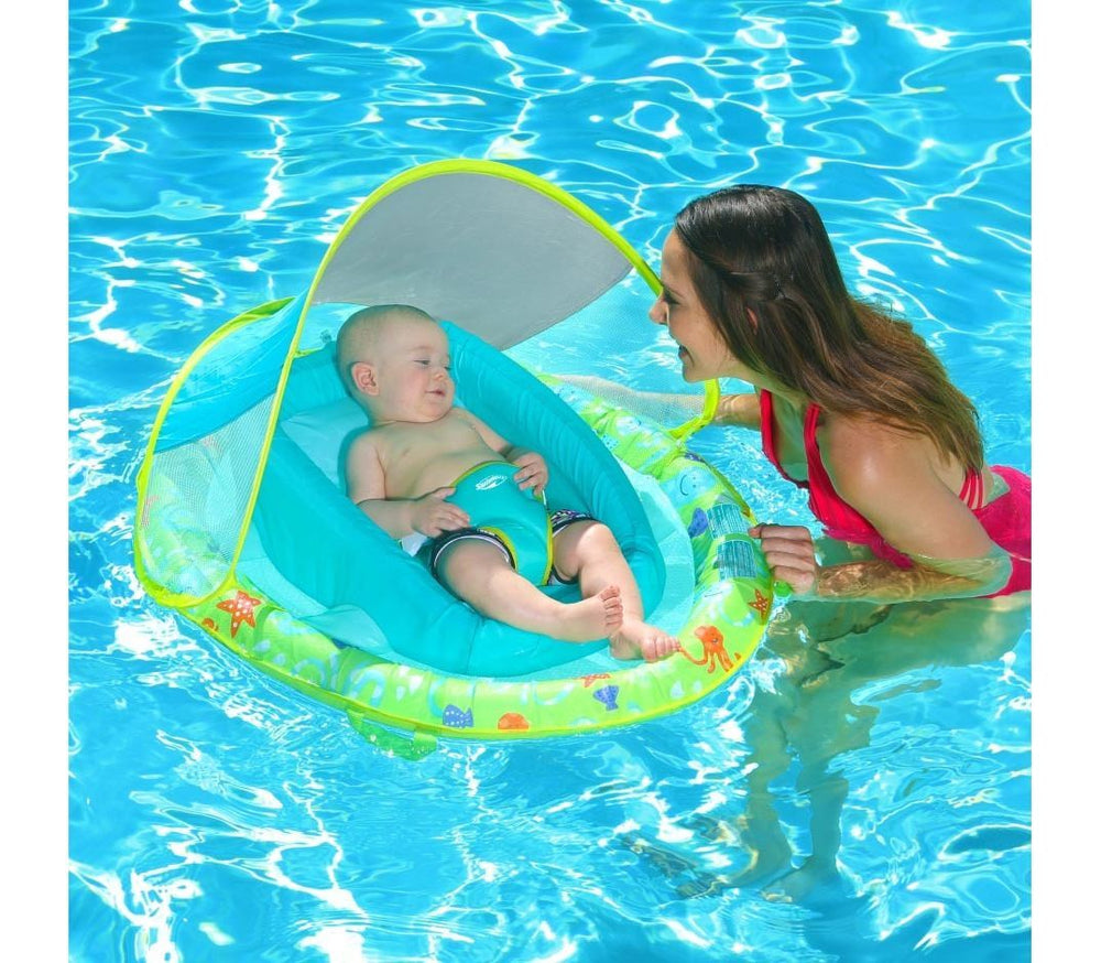 Swimways Infant Baby Spring Float with Canopy