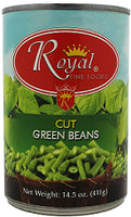 Royal Vegetables Cut Green Beans 24/14.75 Oz 14.75Oz / 24Pk