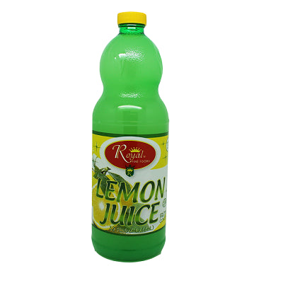 Royal Lemon Juice 12/33.5 Oz 32Oz