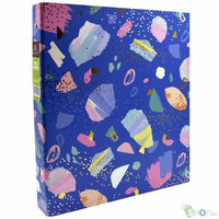 Terrazzo 175 Sheet 1" Ring Binder Light Blue - Greenroom