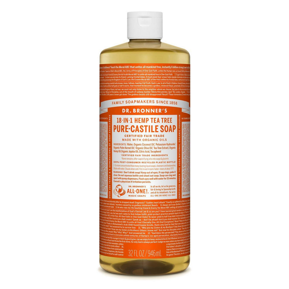 Dr.Bronner's Magic Soaps Pure Castile Soap - Tea Tree - 32 oz