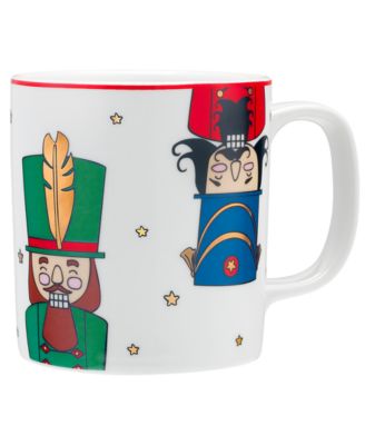 The Cellar Holiday Cheer Nutcracker Mug Multi