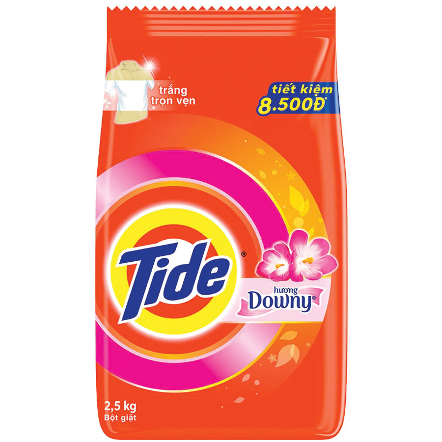 Tide Powder Detergent 2.5 Kg With Downy