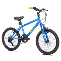 BCA 20" Crossfire 6-Speed boy's Mountain Bike,  Blue