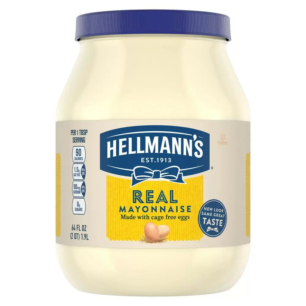 Hellmann's Mayonnaise Real - 64oz 1.9L DCL: Mars25