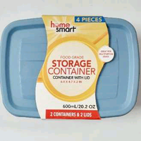 Storage Container With Lid 1pc