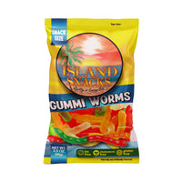 Island Snacks Gummy Worms 3.5 Oz(85g) DLC: 03 MAR25