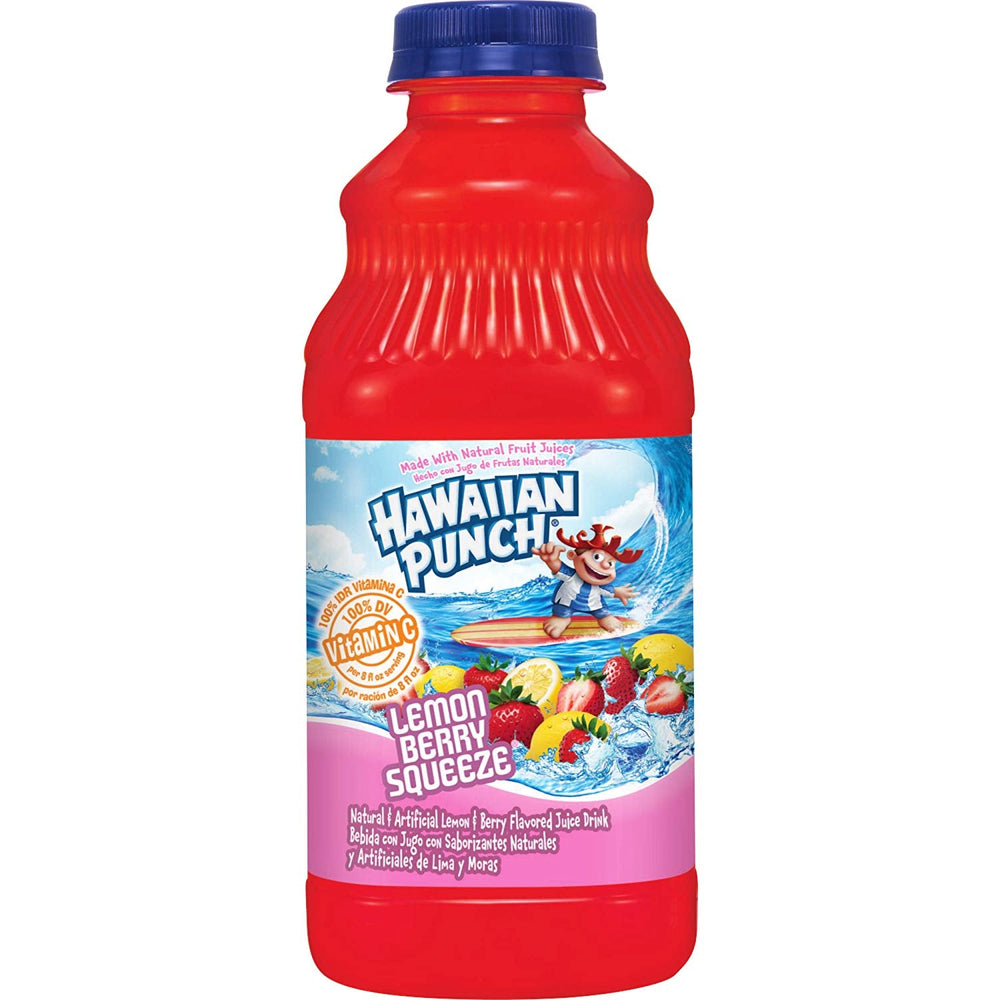 Hawaiian Punch Lemon Berry 32Oz/946 mL DLC 14-FEB21