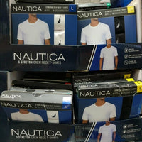 Nautica Men’s Crew Tee 3-pack