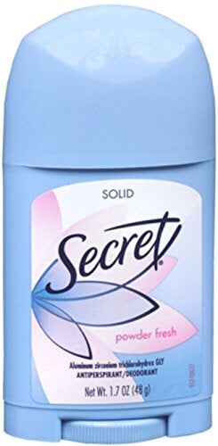 Secret Anti-Perspirant Deodorant Solid Powder Fresh 1.70 oz (Pack of 4)