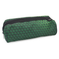 Pen + Gear Grid Barrel Pencil Pouch, Back to School, Green