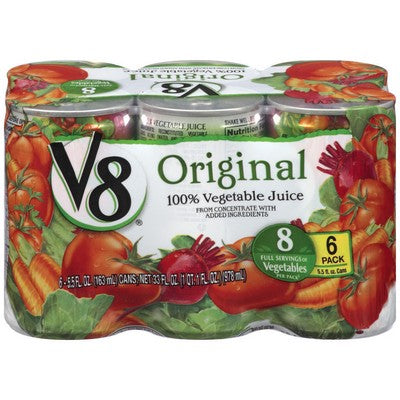 V-8 Original 8/6 Pack 5.5Oz / 8Pk