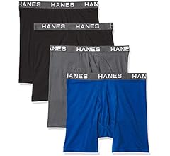 Hanes Best Total Support Pouch Boxer Brief, 4 Pack S 28-30