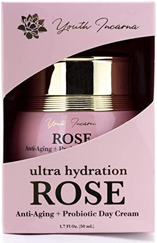 Ultra-Hydration Rose cream Brightening day cream with Vitamin C, Hyaluronic Aci