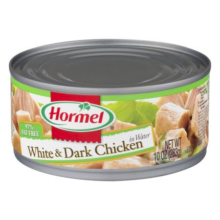 Hormel Chunk 10 Oz White & Dark Chicken 10Oz