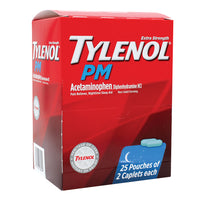 Tylenol Pain Relief 2ct Cap Pm Box JUL24