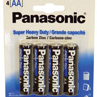 Panasonic Batteries AA4 Super Heavy Duty