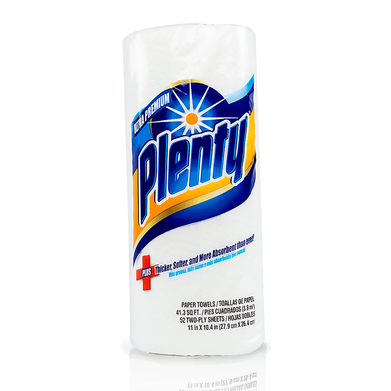 Essuie tout Plenty / paper towels- 1 Rouleau 52 feuille