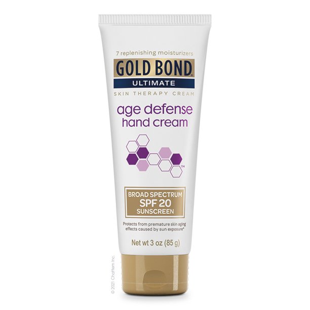 Gold Bond Ultimate Hand Cream, Age Defense, 3oz Tube DLC: SEP-23