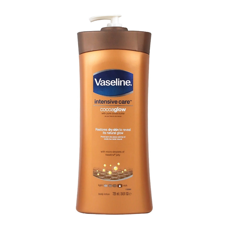 Vaseline Body Lotion 725mL Cocoa