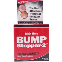 High Time Bump Stopper-2 Double Strength Razor Bump Treatment, 0.5 oz