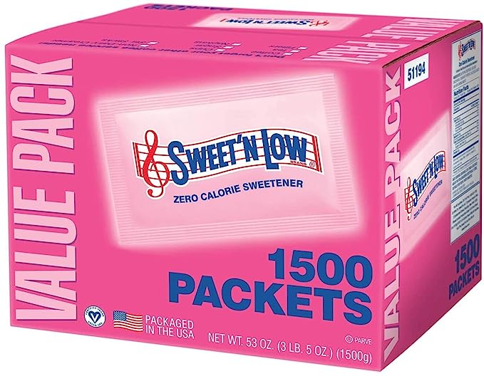 Sweet'N Low Zero-Calorie Sweetener Packets (1,500 ct.)