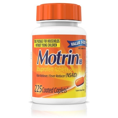 Motrin Ib Caplets 225S EXP: Août2025