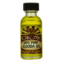 Okay 100% Pure Jojoba Oil For Hair and Skin, 1 Oz