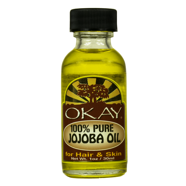 Okay 100% Pure Jojoba Oil For Hair and Skin, 1 Oz